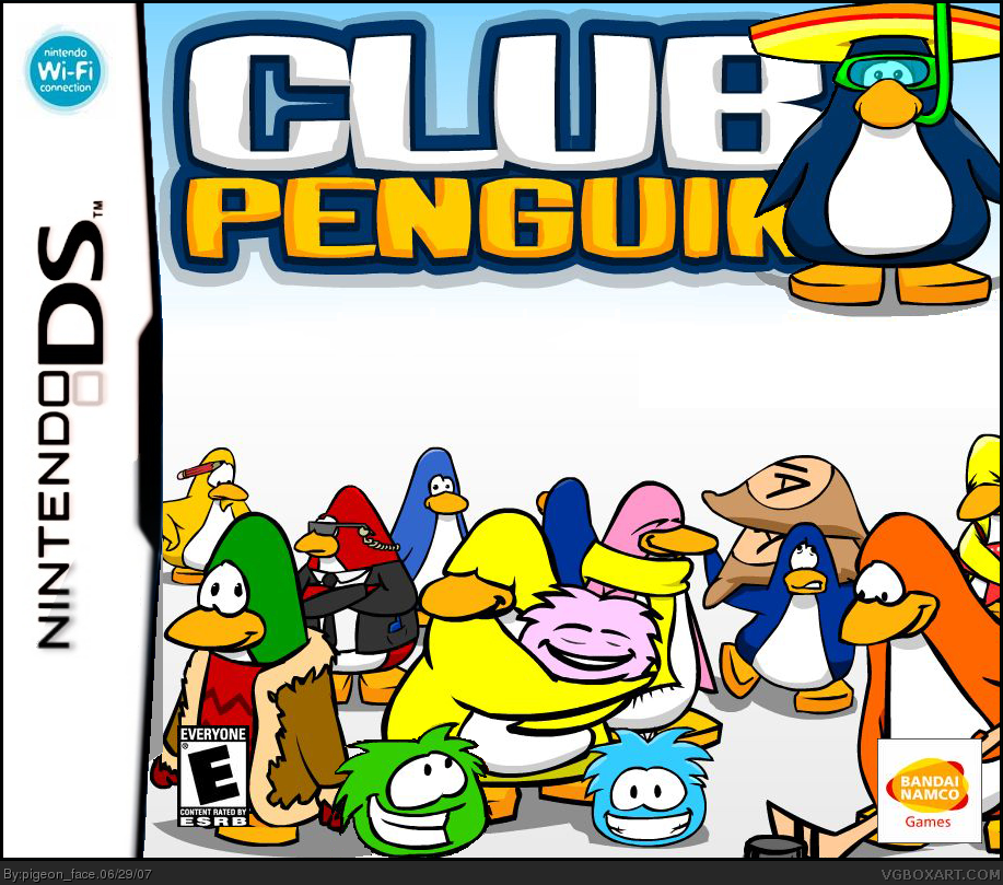 Club Penguin box cover