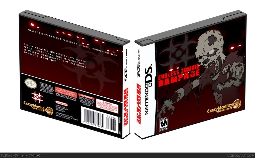 Endless Zombie Rampage box cover