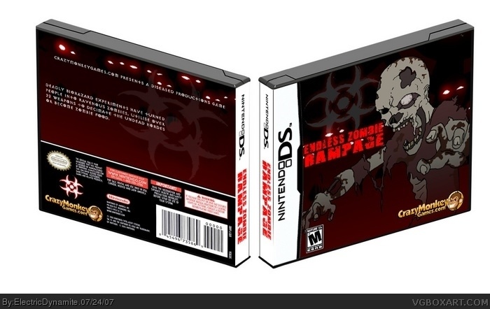 Endless Zombie Rampage box art cover
