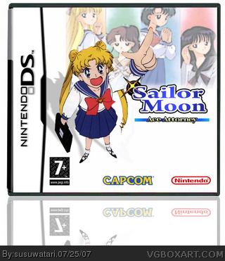 Sailor Moon: Ace Attorney box cover