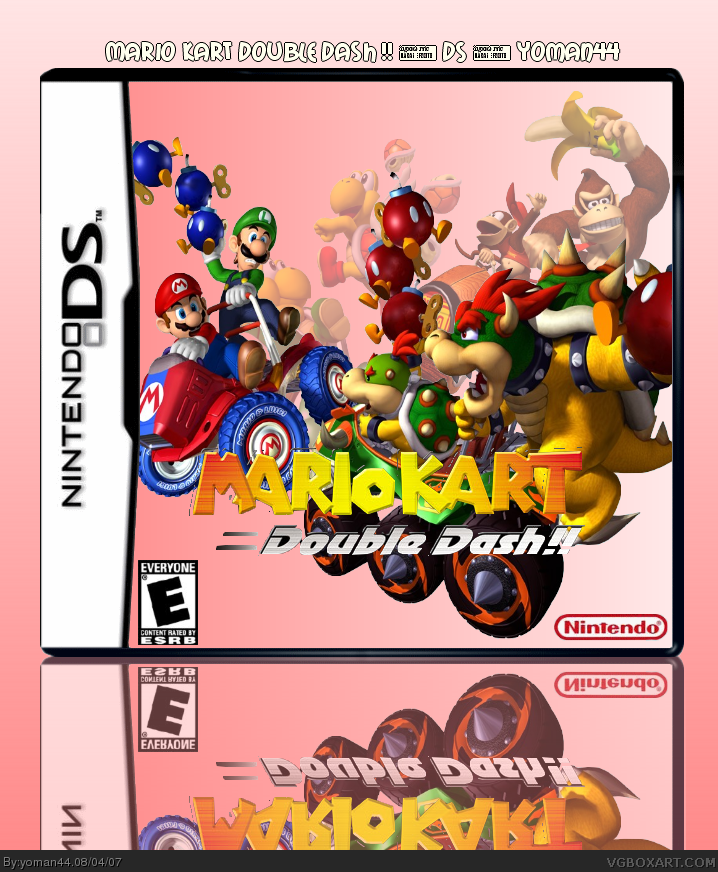 Mario Kart Double Dash!! DS box cover
