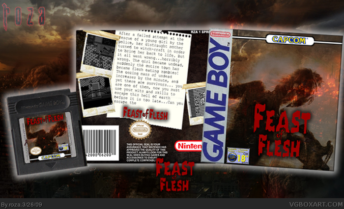 Feast of Flesh box art cover