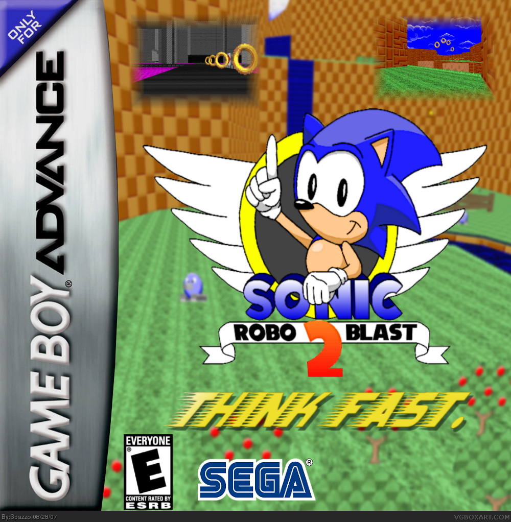Sonic Robo Blast 2 box cover