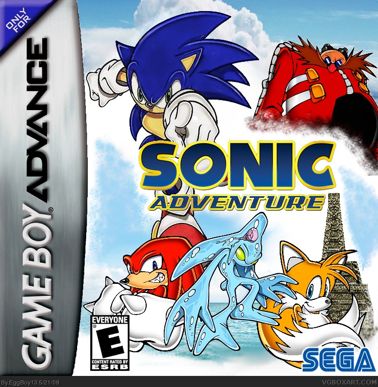 Sonic Advevnture: advance box cover