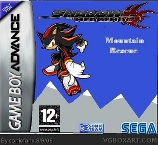 Shadow the Hedgehog Mountain Rescue box cover