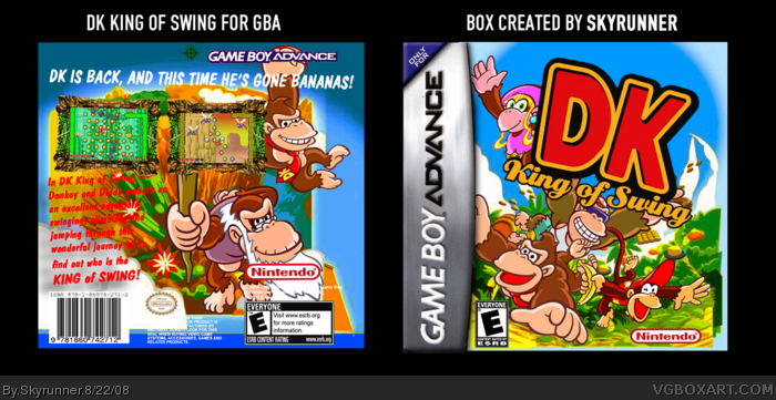 DK: King Of Swing box art cover