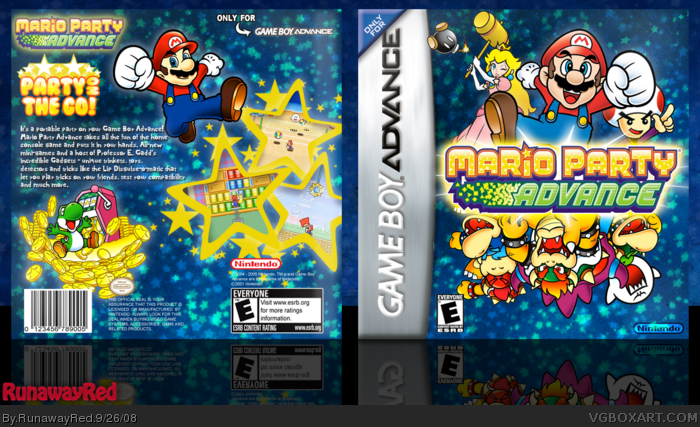 Mario Party Advance box art cover