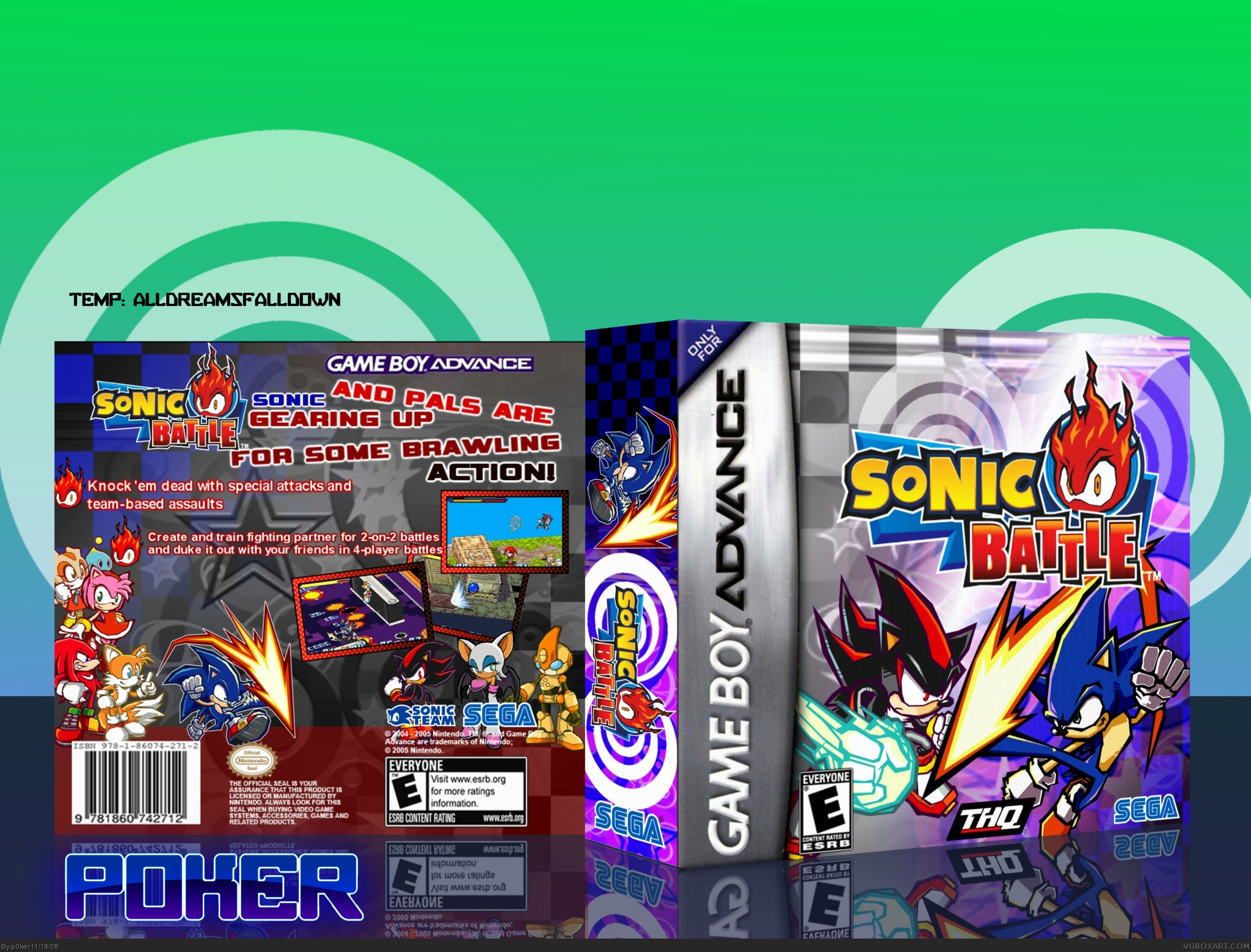 Sonic Battle box cover
