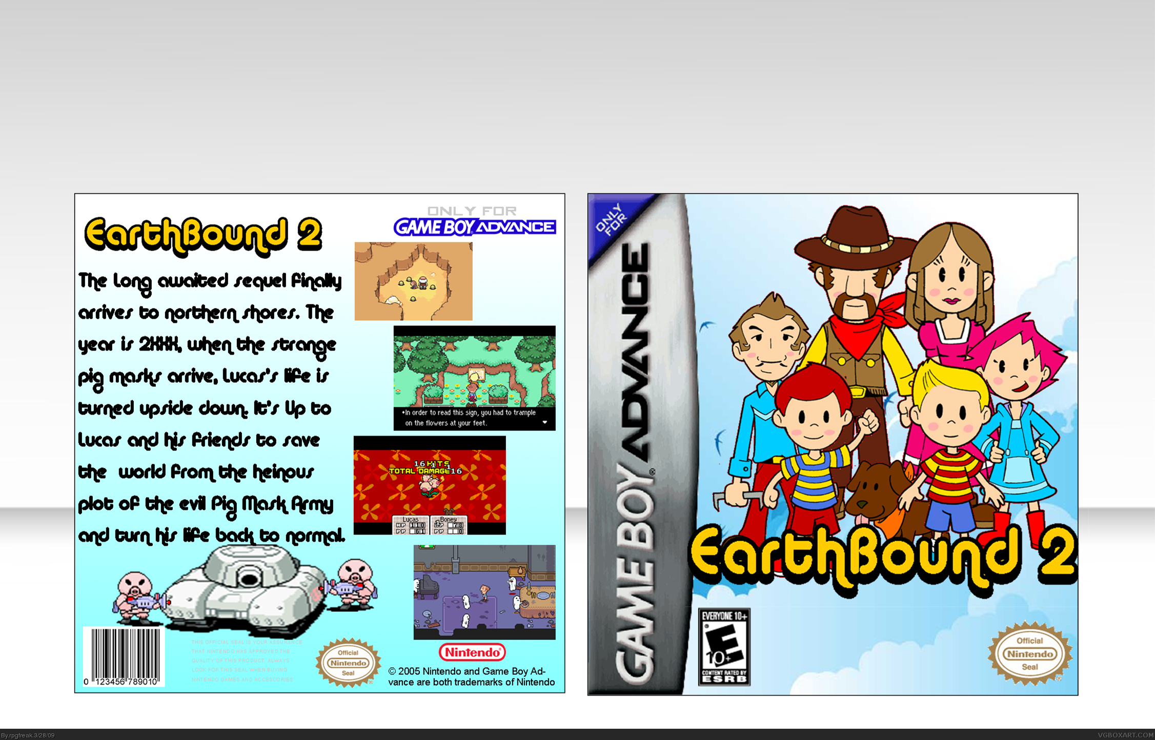 Earthbound 2 box cover