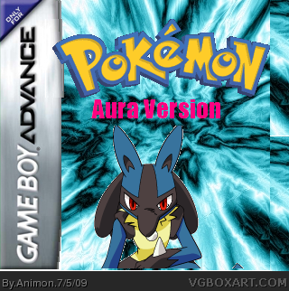 Pokemon Aura Version box cover