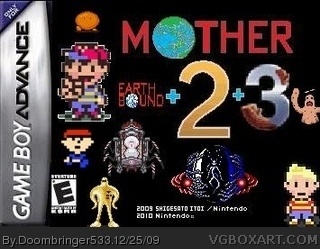 Mother 1+2+3 box cover