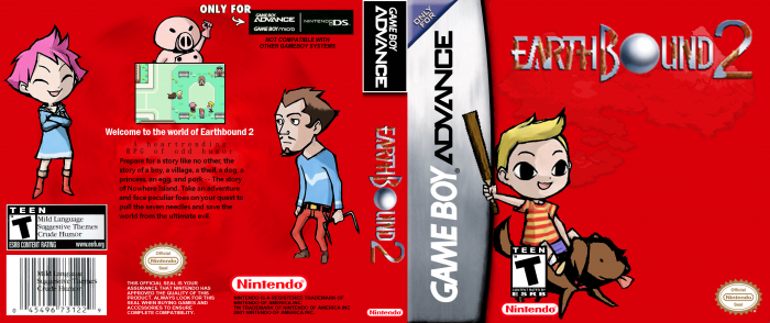 Earthbound 2 box art cover