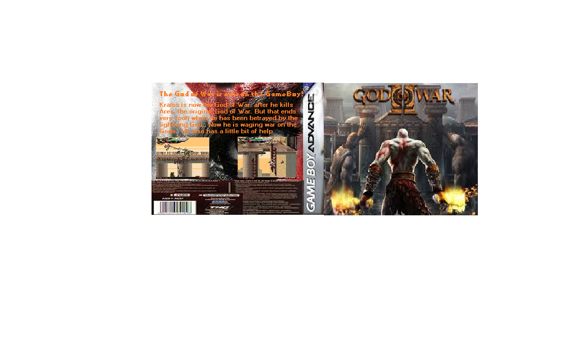 God of War 2 box cover