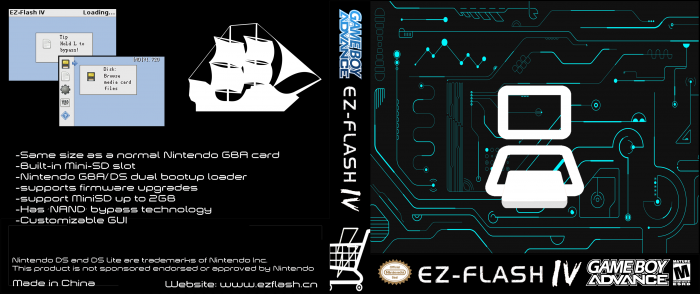EZ-Flash IV box art cover