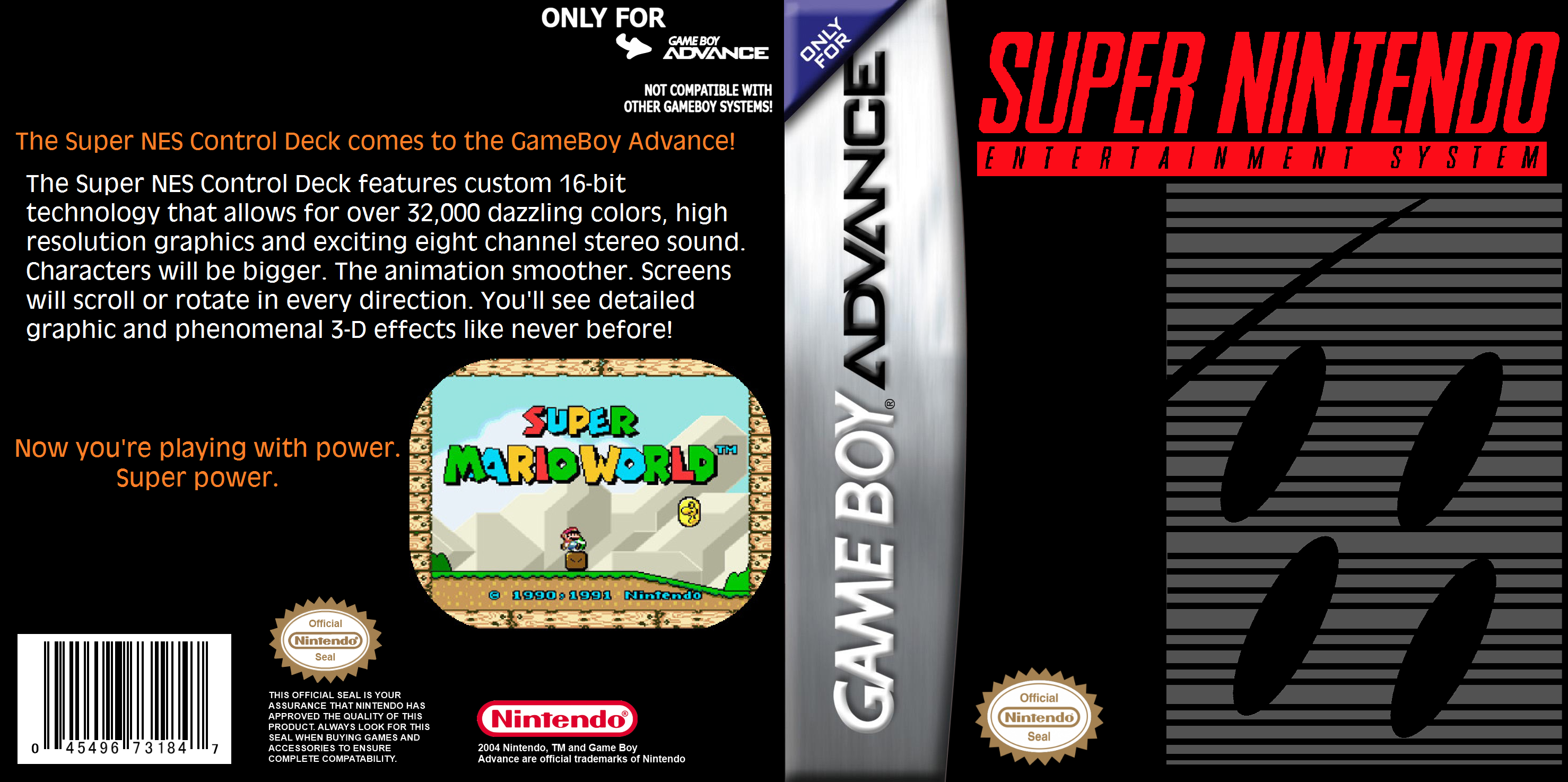 Super NES Emulator box cover