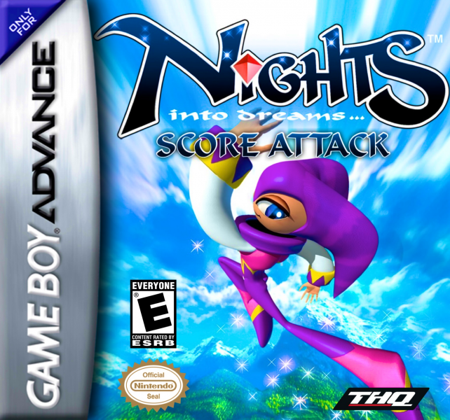 NiGHTS into Dreams: Score Attack box art cover