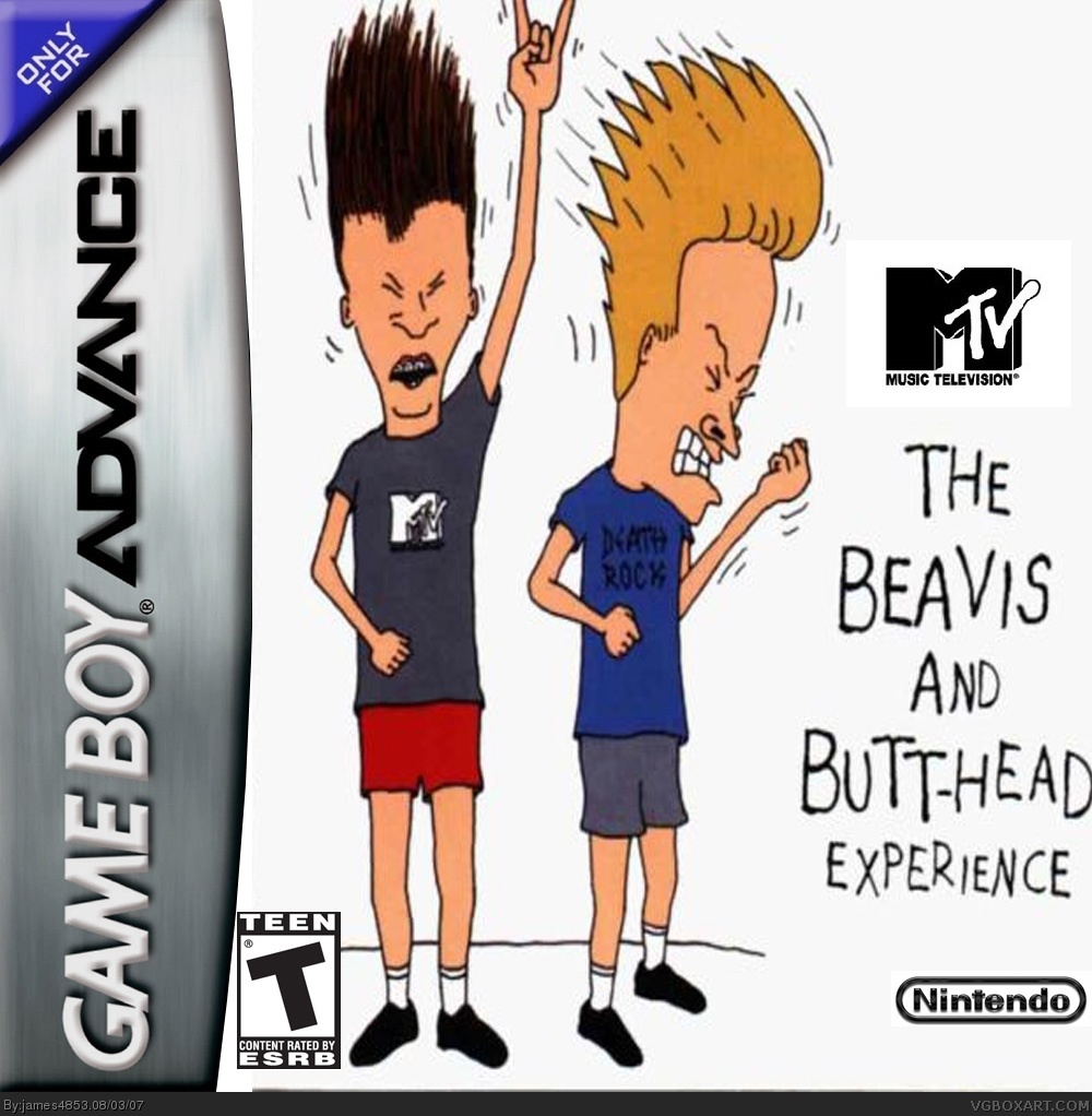 Beavis and Butthead box cover