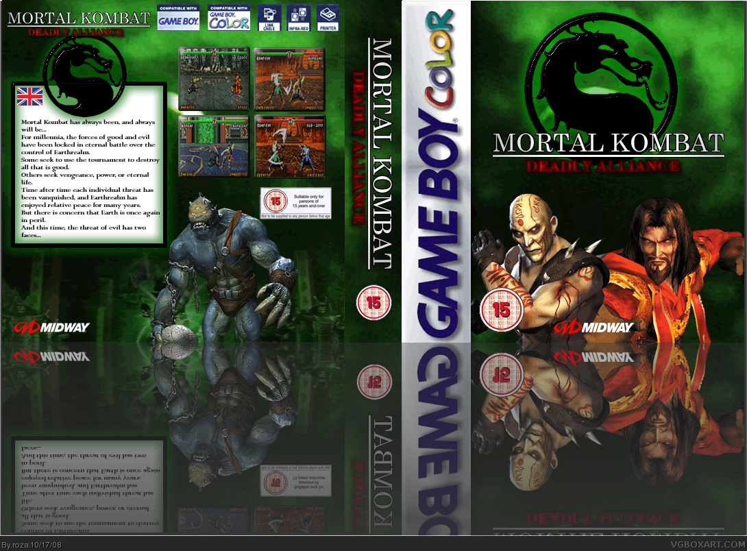 Mortal Kombat: Deadly Alliance box cover