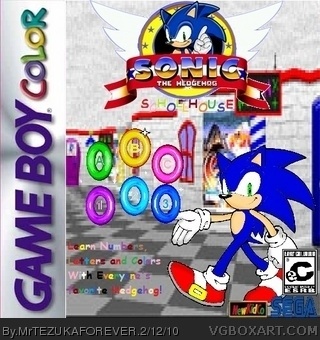 Sonic's Schoolhouse box cover