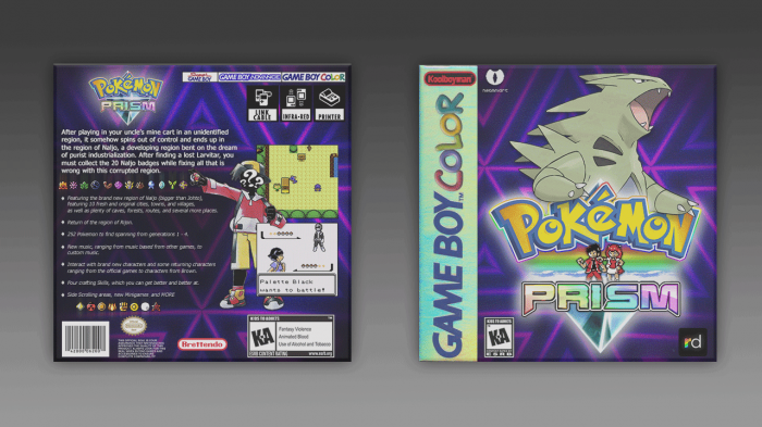 Pokémon: Prism box art cover