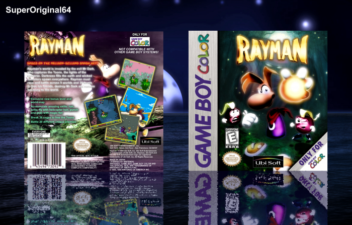 Rayman box art cover