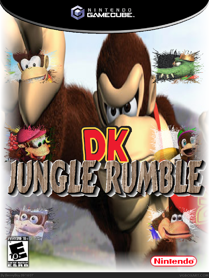 Donkey Kong Jungle Rumble box cover