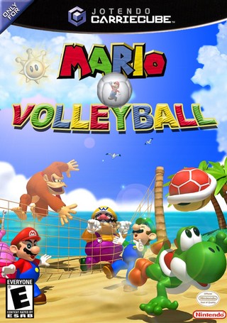 Mario Volleyball box cover