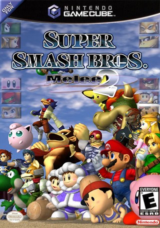 Super Smash Bros. Melee 2 box cover