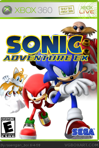 Sonic Adventure EX box cover