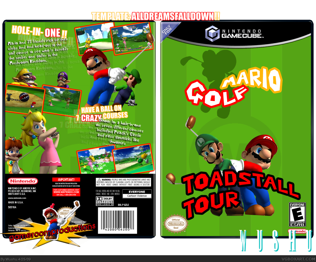Mario Golf: Toadstool Tour box cover