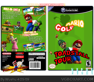 Mario Golf: Toadstool Tour box art cover