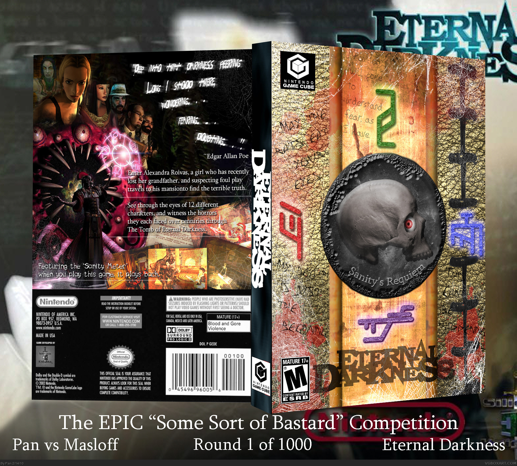 Eternal Darkness: Sanity's Requiem box cover