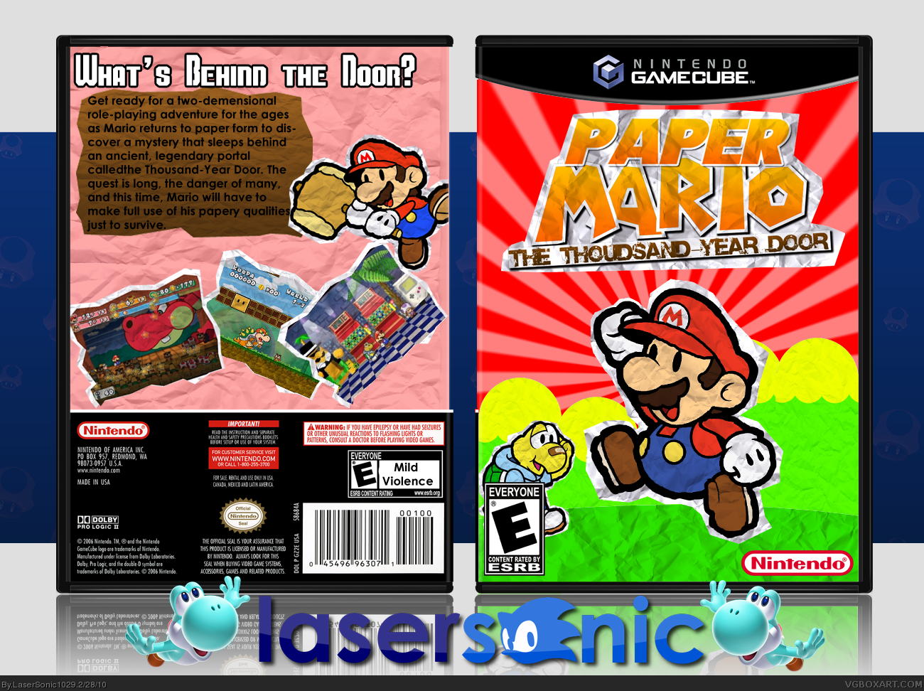 Paper Mario: The Thousand-Year Door box cover
