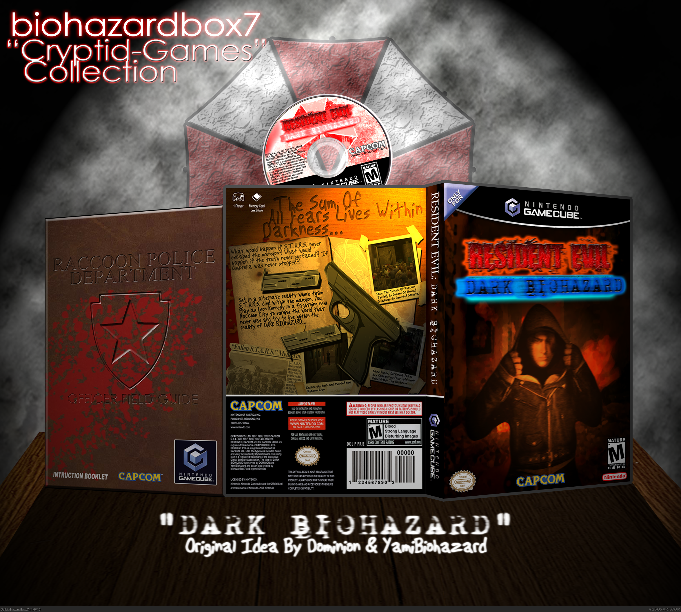 Resident Evil: Dark Biohazard box cover