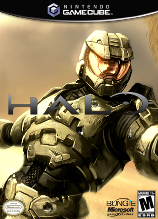 Halo (Gamecube) box cover