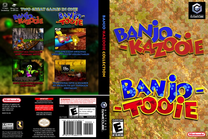Banjo-Kazooie Collection box art cover