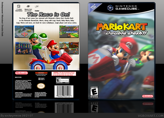 Mario Kart: Double Dash!! box art cover
