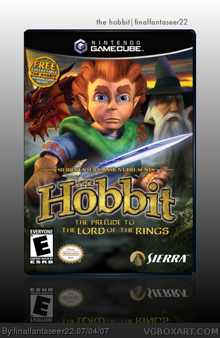 The Hobbit box art cover