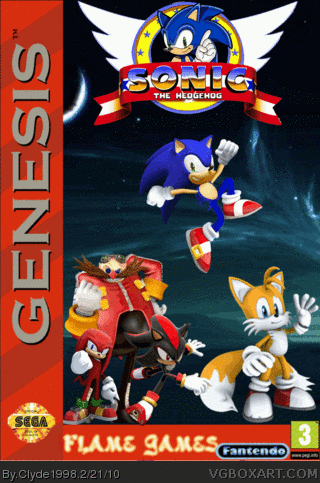 Sonic Remake box art cover