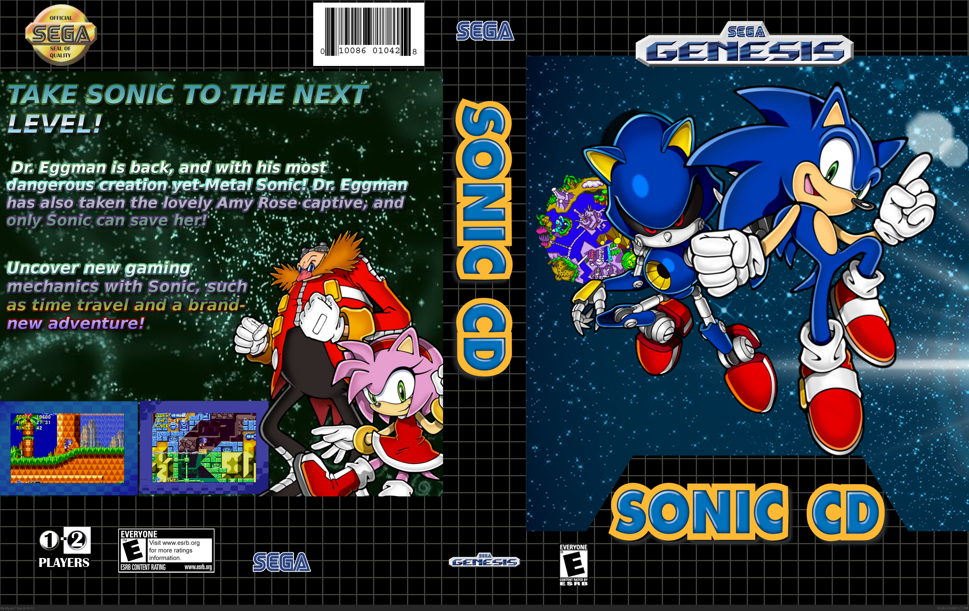 Sonic CD box cover