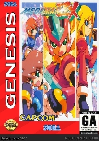 Mega Man ZX box art cover