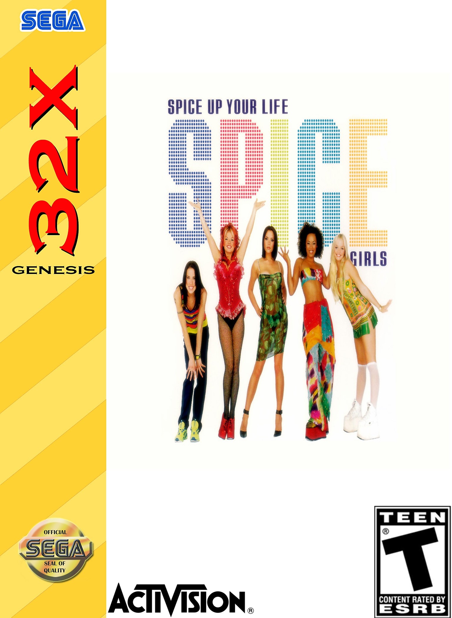 Spice Girls box cover