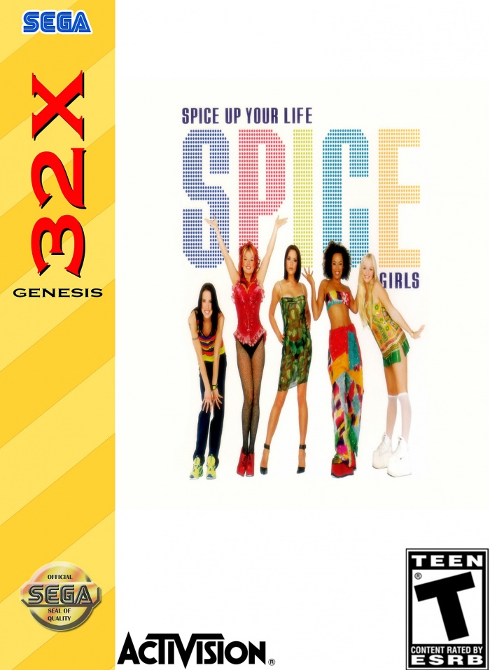 Spice Girls box art cover