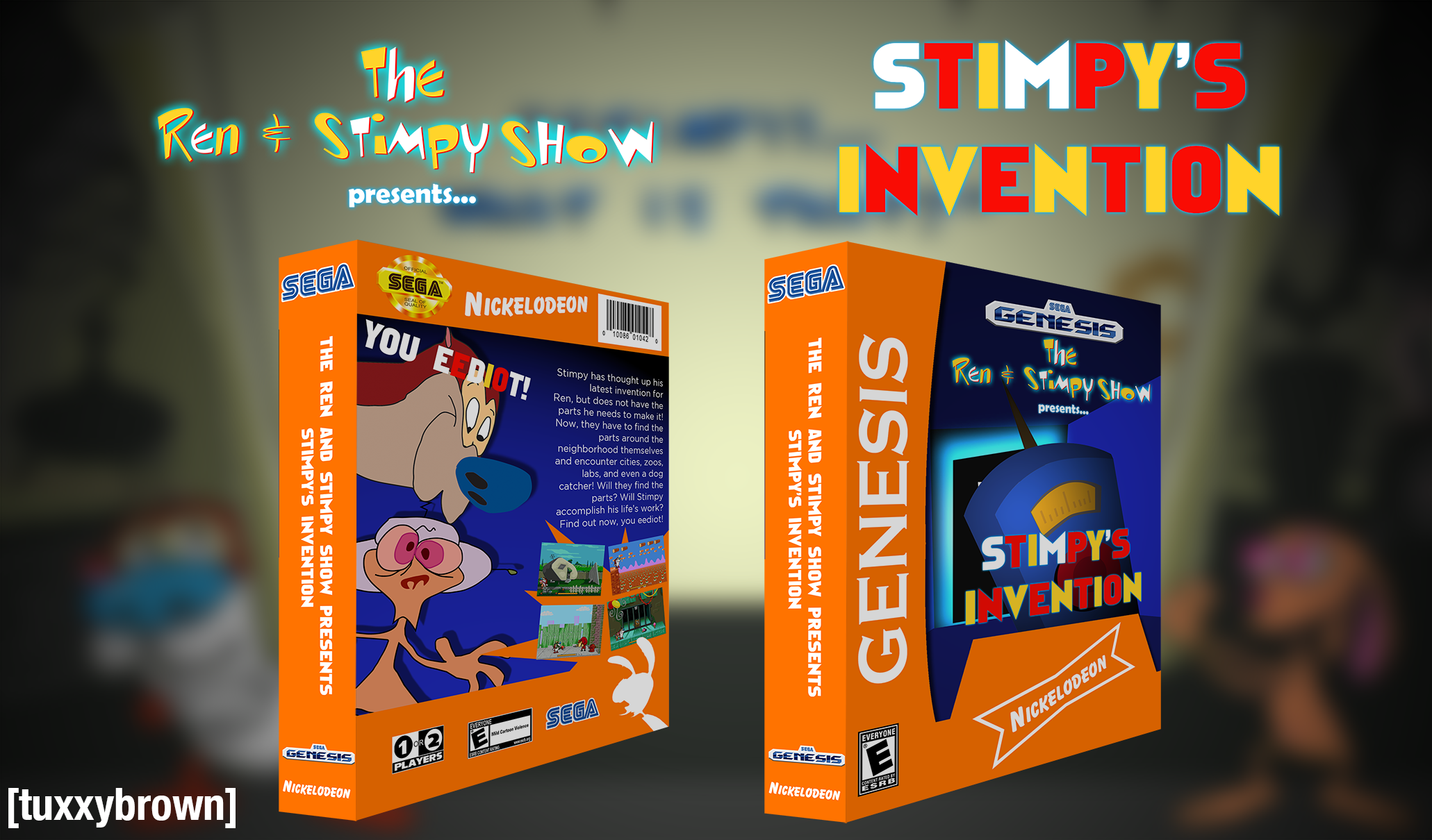 The Ren & Stimpy Show - Stimpy's Invention box cover