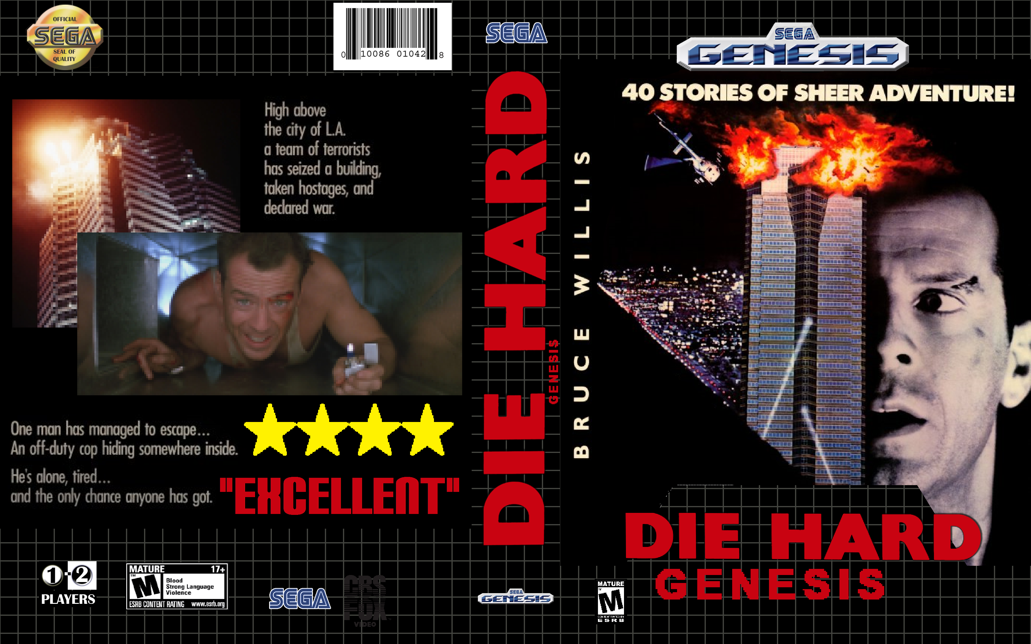 Die Hard Genesis box cover