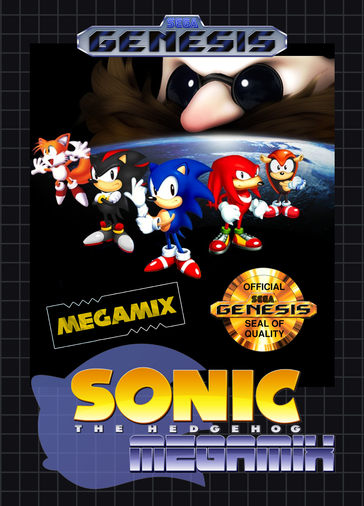 Sonic Megamix box cover