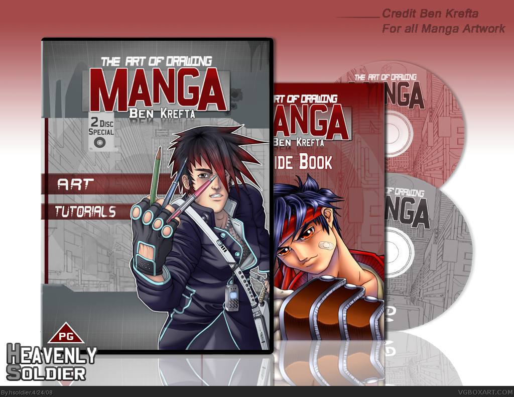 How To Draw Manga: Ben Kreta box cover