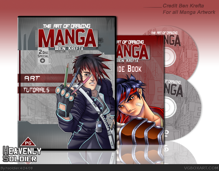 How To Draw Manga: Ben Kreta box art cover