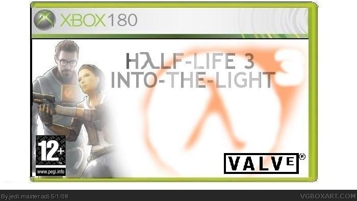 Half-Life 3 Into-the-light box cover