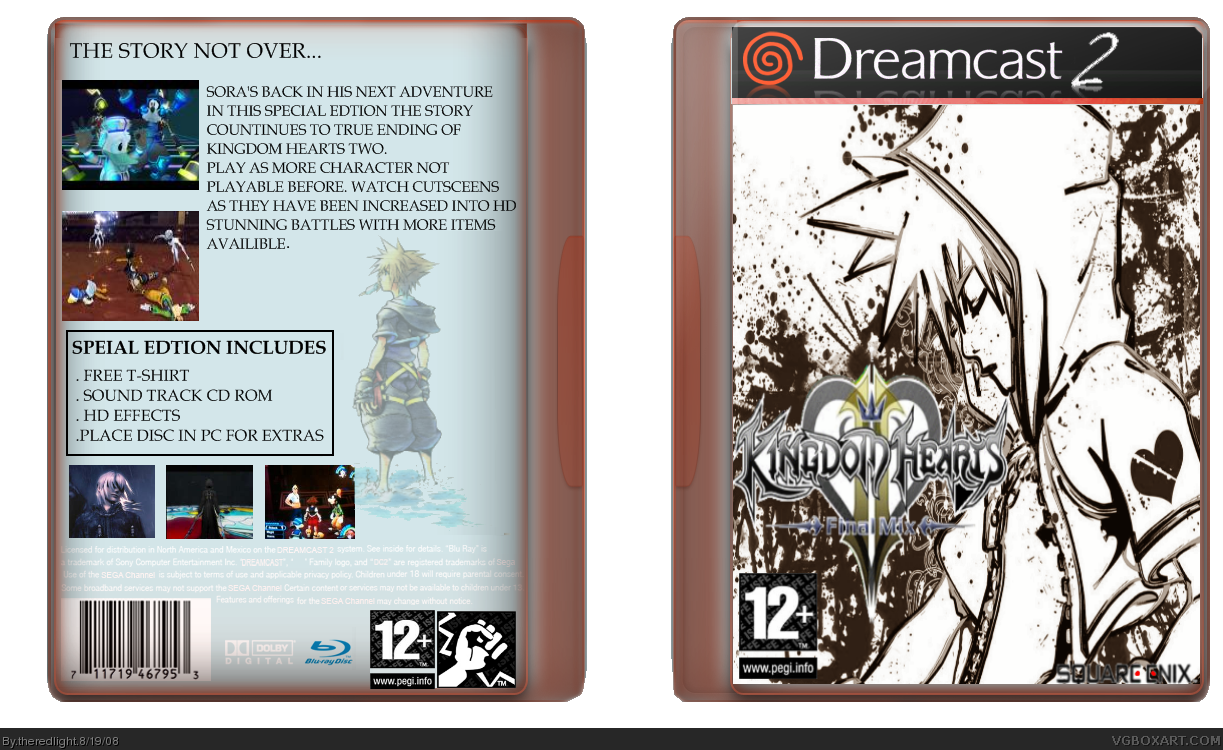 Kingdom Hearts 2: Special Edition box cover